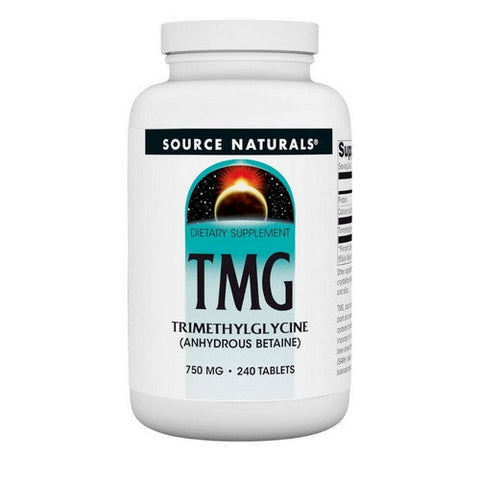 Source Naturals, TMG, 750 mg, 240 Tabs Source Naturals