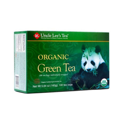 Uncle Lees Teas, Organic Green Tea, 100 Bags Uncle Lees Teas