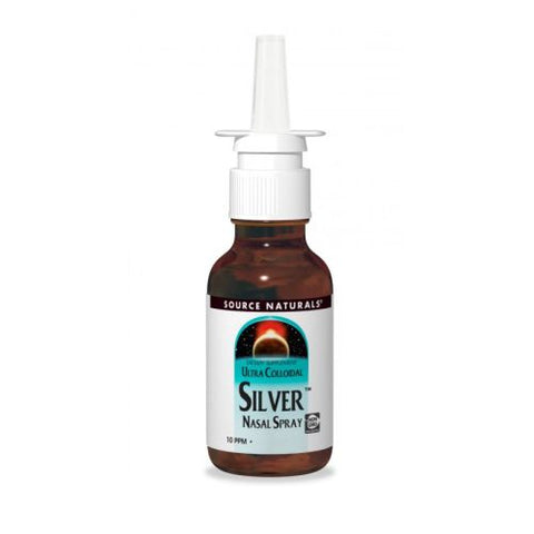 Source Naturals, Ultra Colloidal Silver Nasal Spray, 10 ppm, 2 Fl Oz Source Naturals