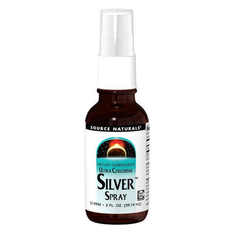 Source Naturals, Ultra Colloidal Silver Throat Spray, 10 ppm, 2 Fl Oz Source Naturals