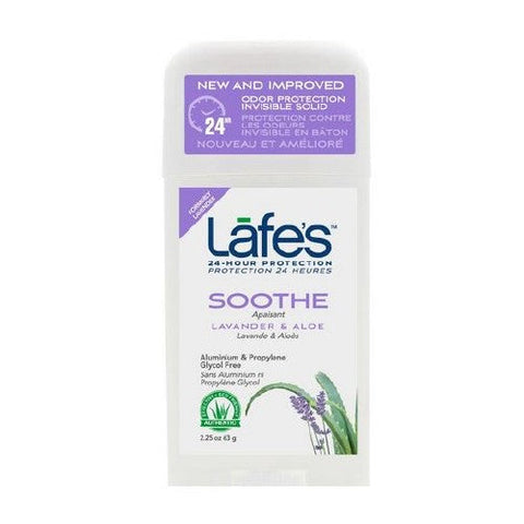 Lafes Natural Body Care, Twist Stick Deodorant Soothe, 2.5 Oz Lafes Natural Body Care
