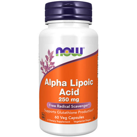 Now Foods, ALPHA LIPOIC ACID, 250 mg, 60 Caps Now Foods