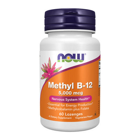 Now Foods, Methyl B-12, 5,000 Mcg, 60 Lozenges Now Foods
