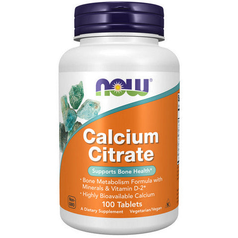 Now Foods, Calcium Citrate, 100 Tabs Now Foods