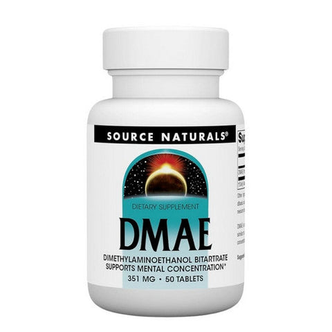 Source Naturals, DMAE, 351 mg, 50 Tabs Source Naturals