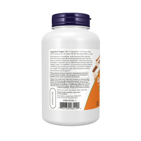 Now Foods, Glucommanan, 575 Mg, 180 Veg Caps Now Foods