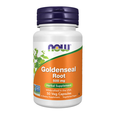 Now Foods, Goldenseal Root, 500 mg, 50 Caps Now Foods