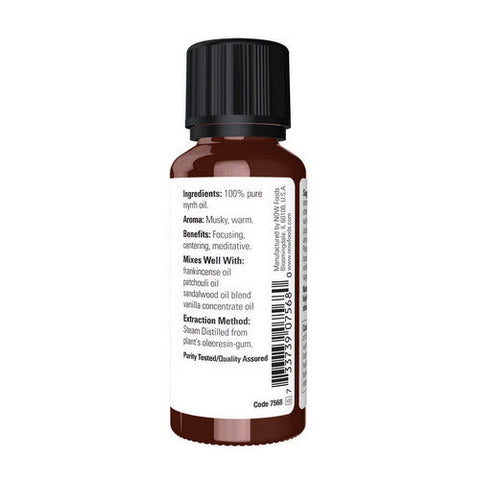 Now Foods, Myrrh Oil, 1 OZ Now Foods