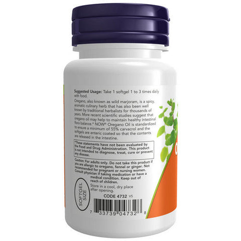 Now Foods, Oregano Oil, 90 Softgels Now Foods