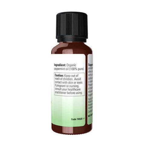 Now Foods, Organic Peppermint Oil, 1 OZ Now Foods