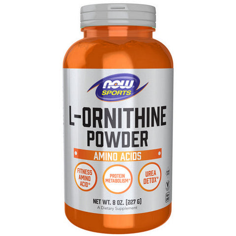 Now Foods, L- Ornithine Powder, 8 Oz Now Foods