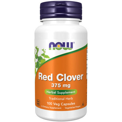 Now Foods, Red Clover, 375 mg, 100 Caps Now Foods