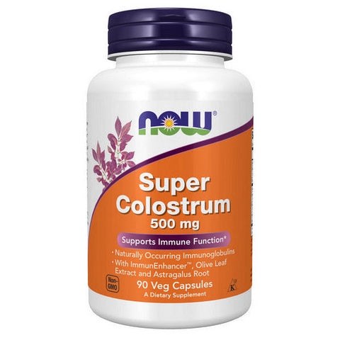 Now Foods, Super Colostrum, 500 mg, 90 Veg Caps Now Foods