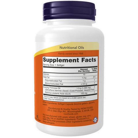 Now Foods, Super Primrose, 1300 mg, 60 Softgels Now Foods