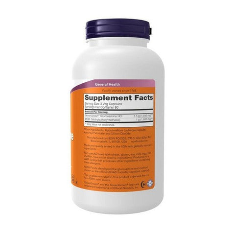 Now Foods, Glucosamine & MSM, 240 Veg Caps Now Foods