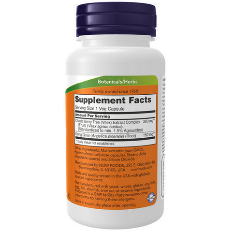 Now Foods, Chaste Berry-Vitex Extract, 300 mg, 90 Veg Caps Now Foods