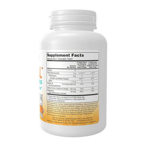 Now Foods, Kid Cal, 100 Chewables Now Foods