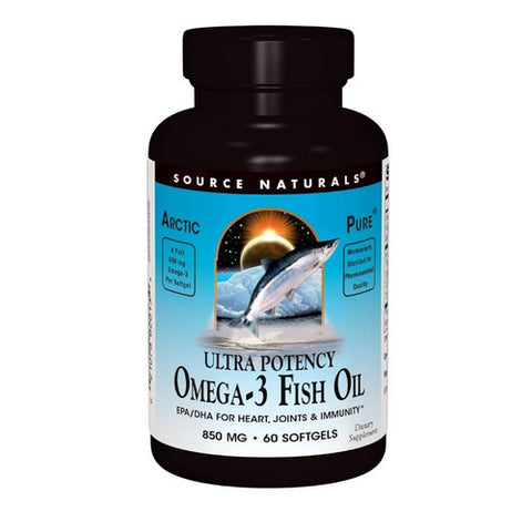 Source Naturals, Arcticpure, Ultra Potency 60 Softgels Source Naturals