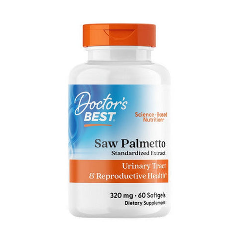 Doctors Best, Saw Palmetto With Prosterol, 320 mg, 60 Softgels Doctors Best