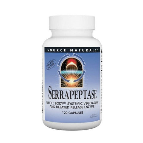 Source Naturals, Serrapeptase, 500 mg, 120 Vegicaps Source Naturals