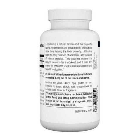 Source Naturals, L-Citrulline, 1000 mg, 120 Tabs Source Naturals