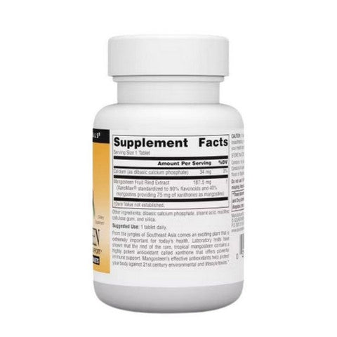 Source Naturals, Mangosteen, 75 Mg, 60 Tabs Source Naturals
