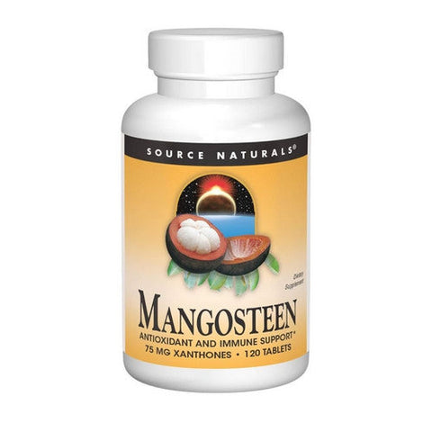 Source Naturals, Mangosteen, 75 Mg, 120 Tabs Source Naturals