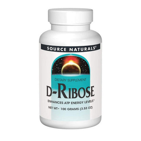 Source Naturals, D-ribose, Powder 100 Grams Source Naturals