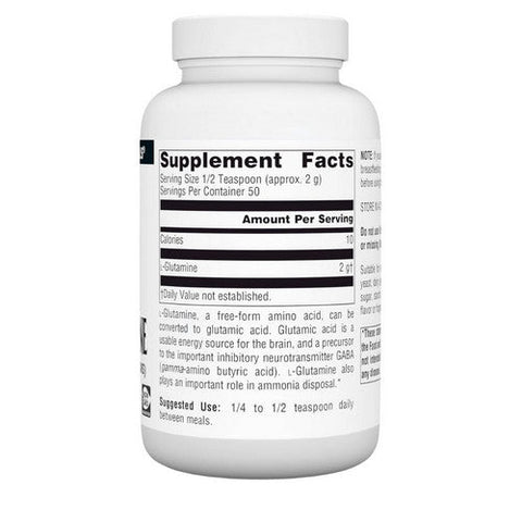 Source Naturals, L-Glutamine, 3.53 oz (100 gms) Source Naturals