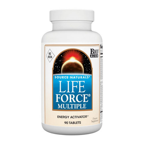 Source Naturals, Life Force Multiple-No Iron, 90 Tabs Source Naturals