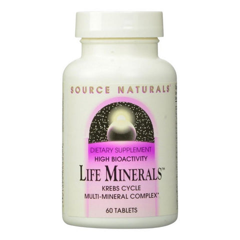 Source Naturals, Life Minerals, 60 Tabs Source Naturals
