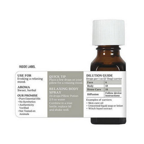 Aura Cacia, Essential Solutions Oil, Pillow Potion 0.5 Oz Aura Cacia