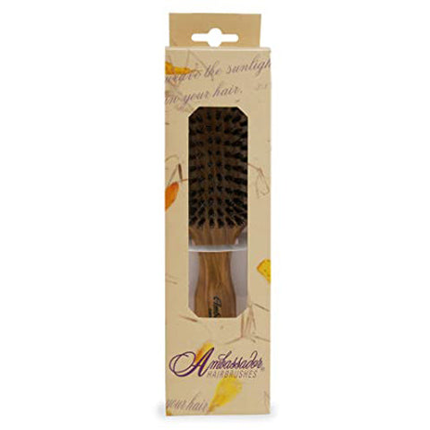 Hairbrush Olivewood Mens Paddle 5123 1 Unit by Fuchs Child/ Adult Toothbrushes