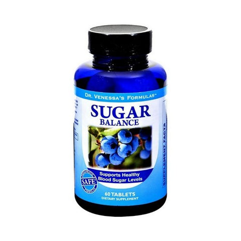 Dr. Venessa's Formulas, Sugar Balance Support, 60 Tab Dr. Venessa's Formulas