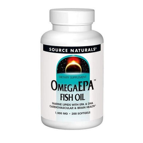 Omega Epa Fish Oil 200 Softgel by Source Naturals