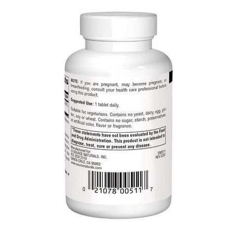 Source Naturals, Pantothenic Acid, 250 mg, 100 Tabs Source Naturals