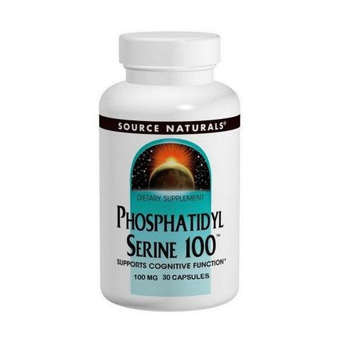 Source Naturals, Phosphatidyl Serine, 100 mg, 30 Caps Source Naturals