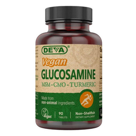 Deva Vegan Vitamins, Vegan Glucosamine MSM-CMO, 90 Tab Deva Vegan Vitamins