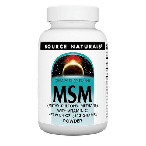 Source Naturals, MSM with Vitamin C, 4 oz Source Naturals