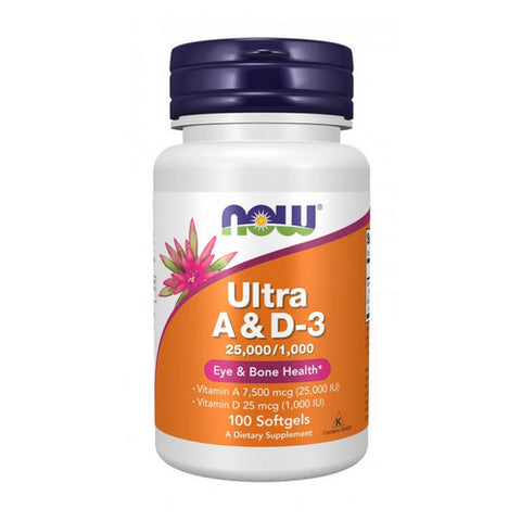 Now Foods, Ultra A & D3, 100 Softgels Now Foods