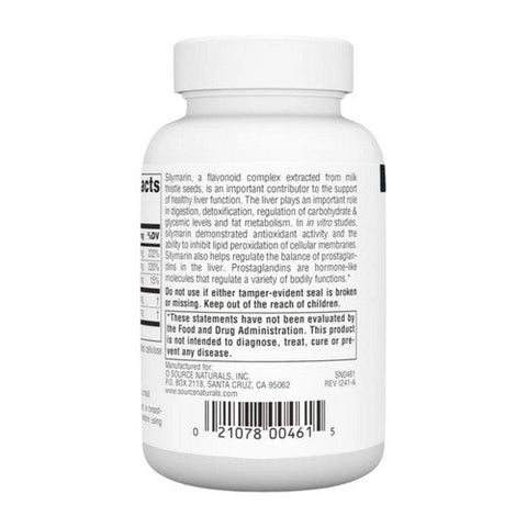 Source Naturals, Silymarin Plus, 120 Tabs Source Naturals