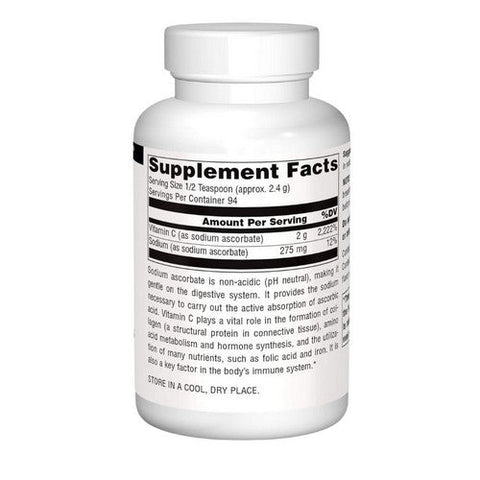 Source Naturals, Vitamin C Sodium Ascorbate, 8 oz Source Naturals