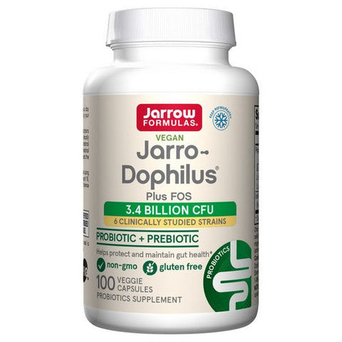 Jarrow Formulas, Jarro-Dophilus + FOS, 3.4 Billion CFU, 100 CAPS Jarrow Formulas