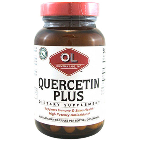 Olympian Labs, Quercetin Plus, 60 caps Olympian Labs