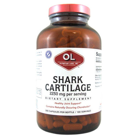 Olympian Labs, Shark Cartilage, 300 caps Olympian Labs