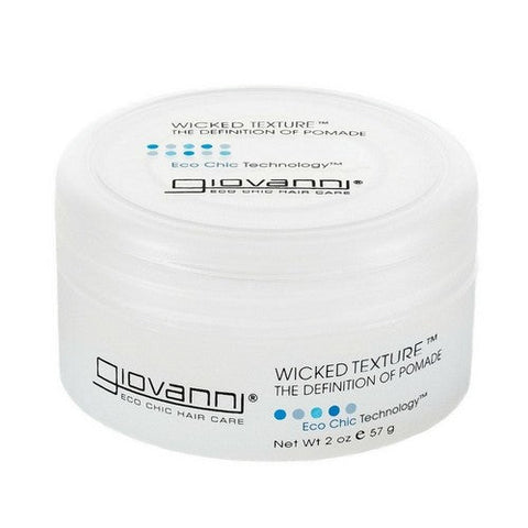Giovanni Cosmetics, Wicked Texture Styling Pomade Eco Chic Wax Hair Gel, 2 Oz Giovanni Cosmetics
