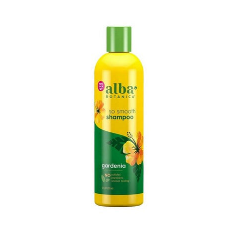 Alba Botanica, So Smooth Shampoo Gardenia, Gardenia Hydrating 12 OZ Alba Botanica