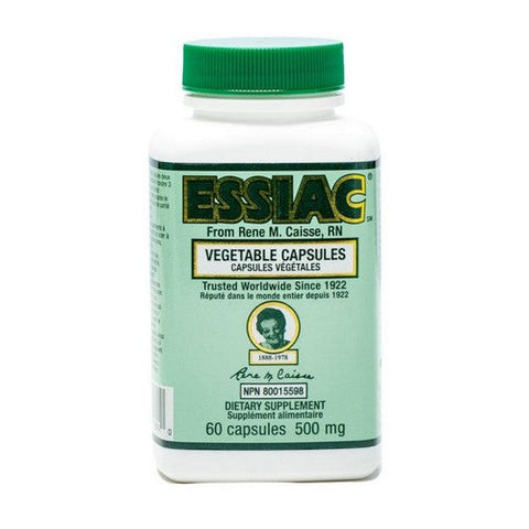 Essiac International, Herbal Supplement, 500mg, 60 vegicaps Essiac International