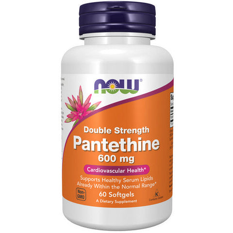 Now Foods, Pantethine, 600 mg, 60 Softgels Now Foods