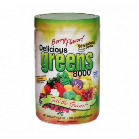 Greens World Inc, Delicious Greens 8000 Berry, 8000 Berry 10.6 Oz Greens World Inc